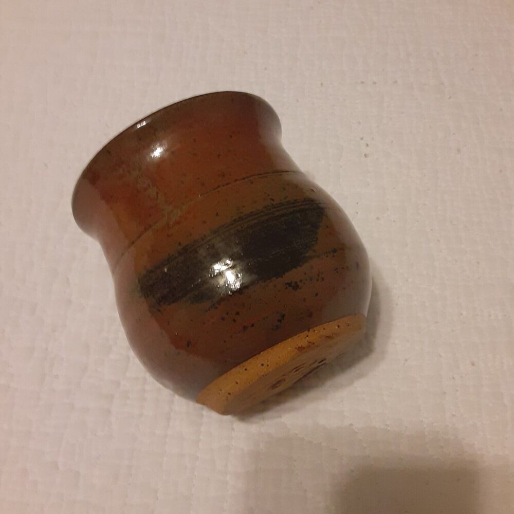 Artist Stamp Earthenware Planter Masculine Earthy Versatile Decor